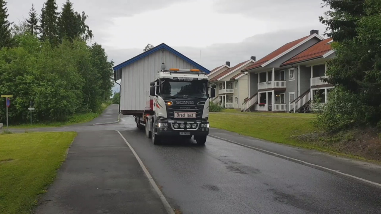 Flytting av brakkebygg